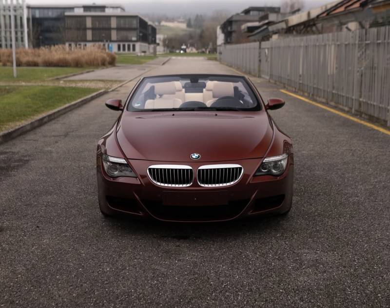 BMW M6 CABRIOLET V10 proche d'Annecy en Haute-Savoie