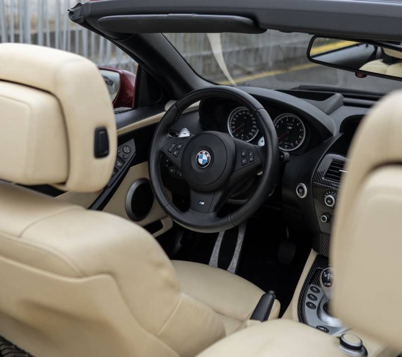 BMW M6 CABRIOLET V10 proche d'Annecy en Haute-Savoie