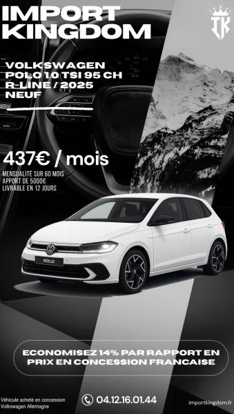 Financement Volkswagen Polo chez Import Kingdom au Bourget du lac en Savoie